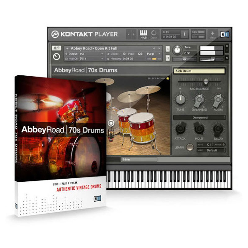 قیمت خرید فروش وی اس تی  نیتیو اینسترومنتز Native Instruments Abbey Road 70S Drums