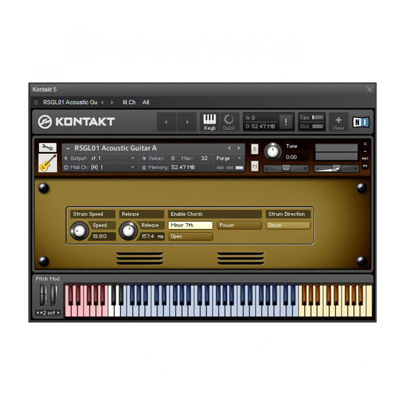 قیمت خرید فروش وی اس تی پلاگین نیتیو اینسترومنتز Native Instruments Concert Guitar Nylon