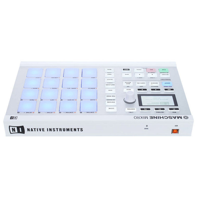 دی جی کنترلر نیتیو اینسترومنتز Native Instruments Maschine Mikro MKII White