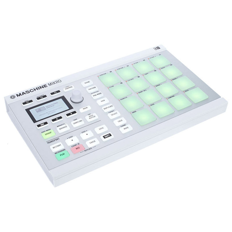 دی جی کنترلر نیتیو اینسترومنتز Native Instruments Maschine Mikro MKII White