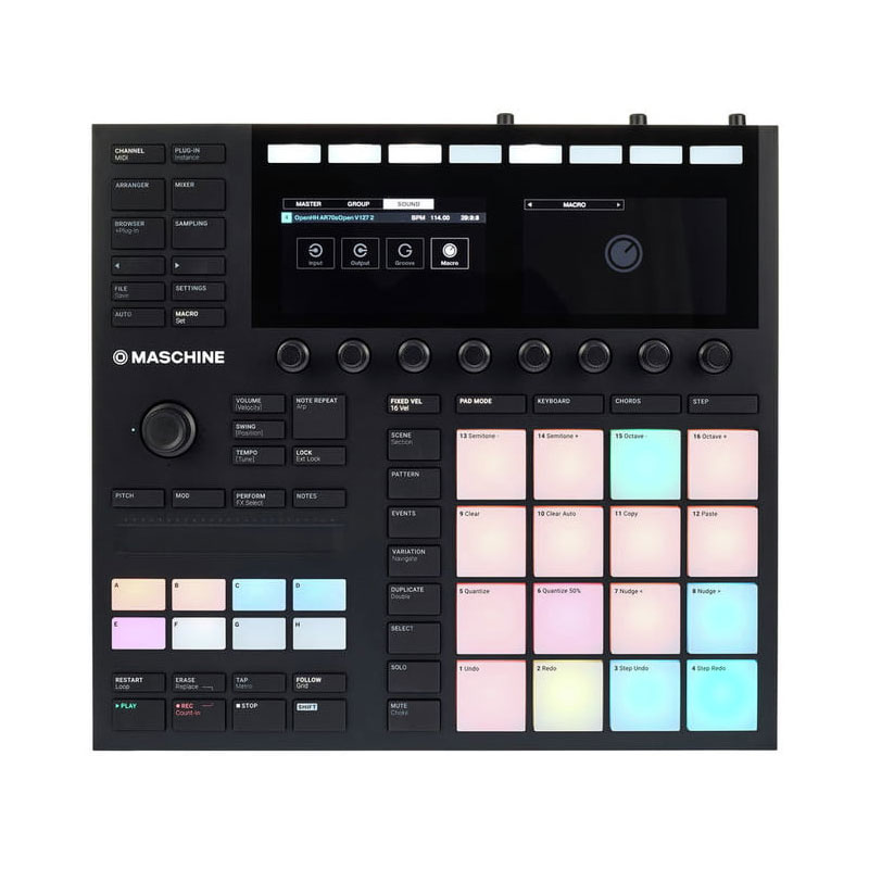 دی جی کنترلر نیتیو اینسترومنتز Native Instruments Maschine MK3 Black