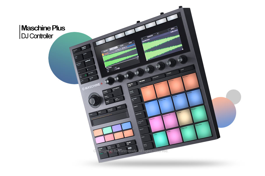 دی جی کنترلر Native Instruments Maschine Plus