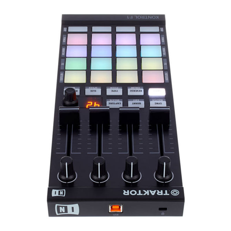 دی جی کنترلر نیتیو اینسترومنتز Native Instruments Traktor Kontrol F1 MK2