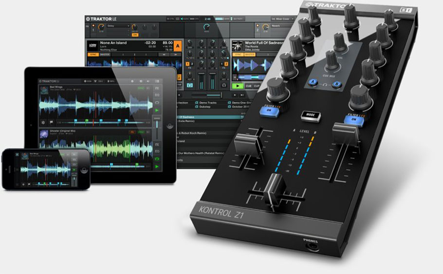 Native Instruments Traktor Kontrol Z1 دی جی کنترلر