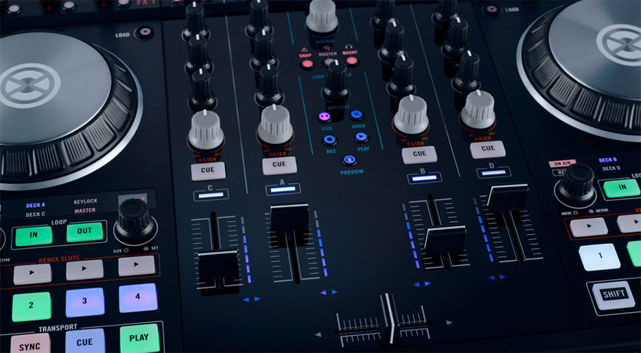 Native Instruments Traktor S4 MK2 دی جی کنترلر