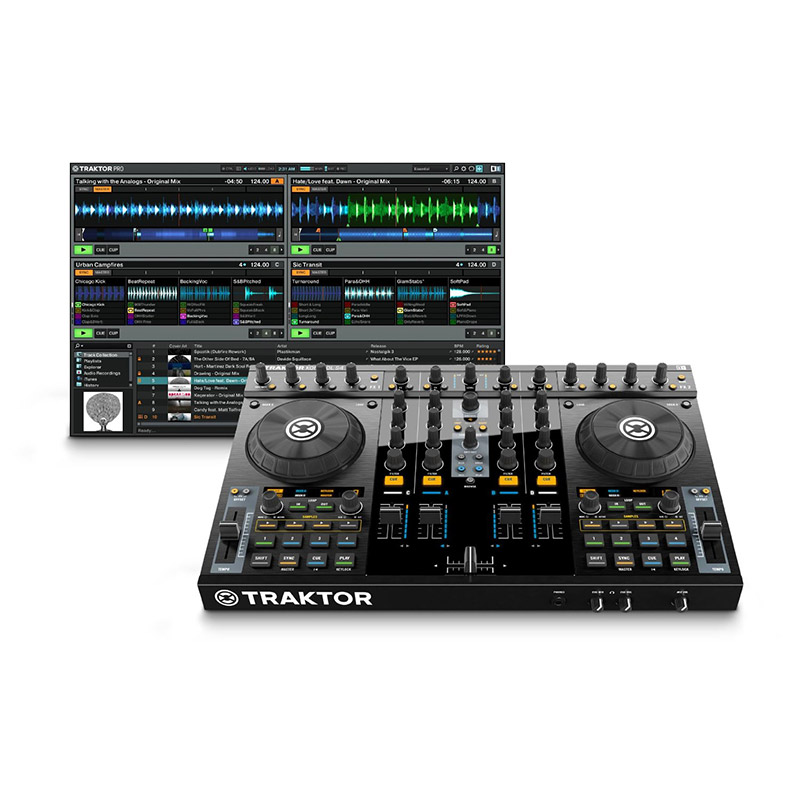 دی جی کنترلر نیتیو اینسترومنتز Native Instruments Traktor S4