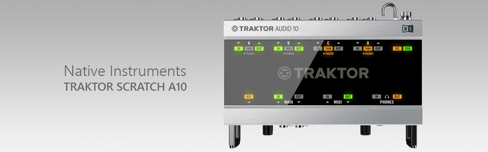 کارت صدا Native Instruments TRAKTOR SCRATCH Audio 10