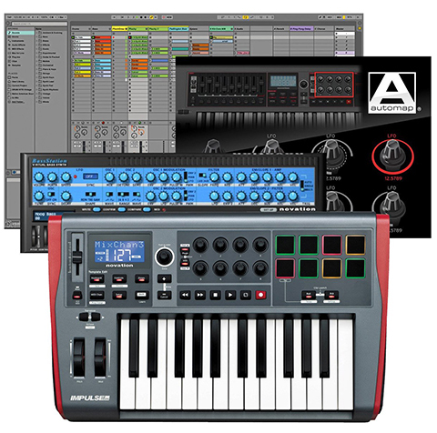 Novation Impulse 25 میدی کنترلر