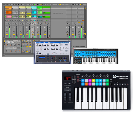 Novation Launchkey 25 MKII میدی کنترلر