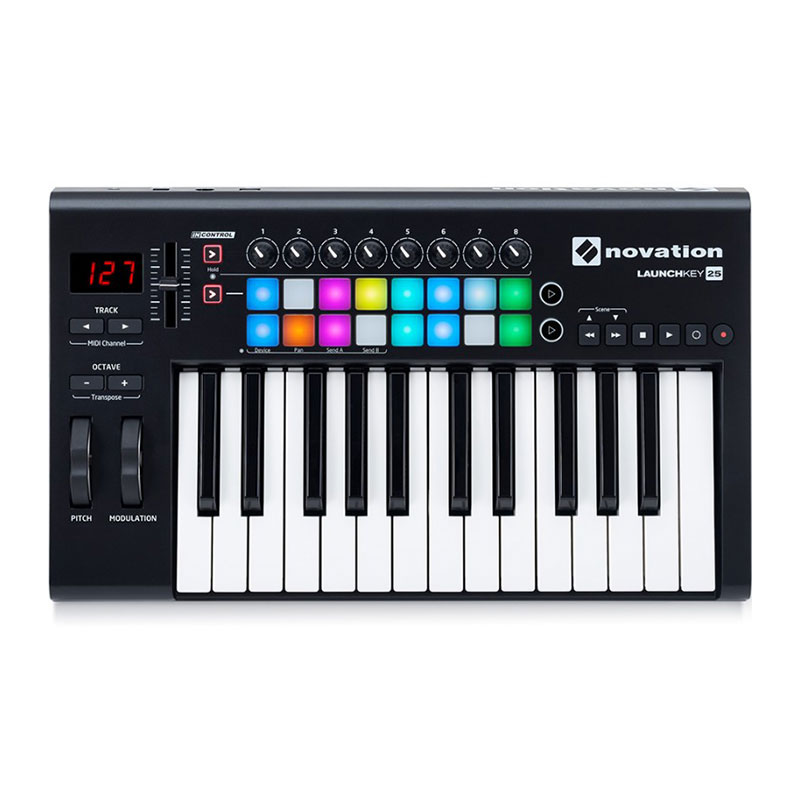 قیمت خرید فروش میدی کنترلر نویشن Novation Launchkey 25 MKII