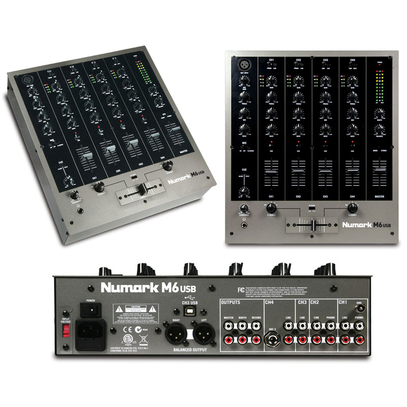 میکسر دی جی نیومارک Numark M6 USB