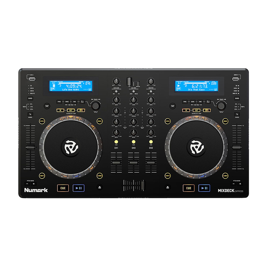 قیمت خرید فروش دی جی کنترلر نیومارک Numark Mixdeck Express 2016