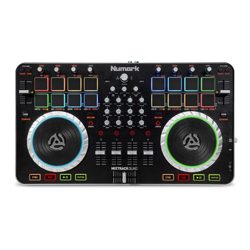 قیمت خرید فروش دی جی کنترلر نیومارک Numark Mixtrack Quad