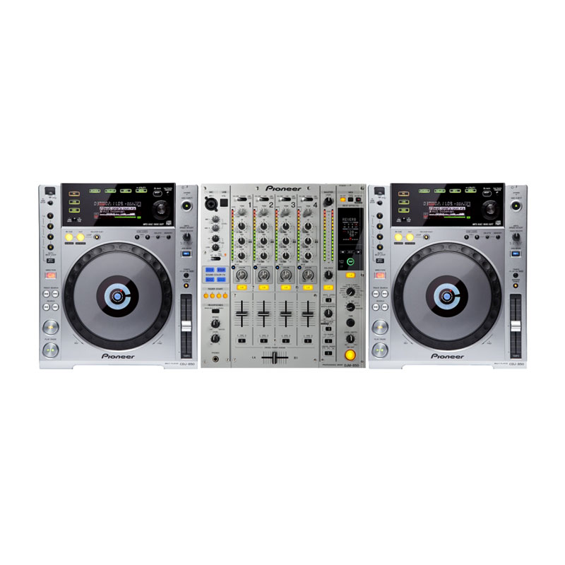 ست دی جی پایونیر Pioneer 850 SET WH