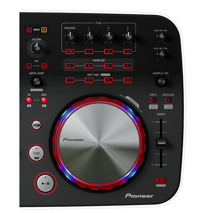 دی جی کنترلر پایونیر Pioneer DDJ ERGO-V