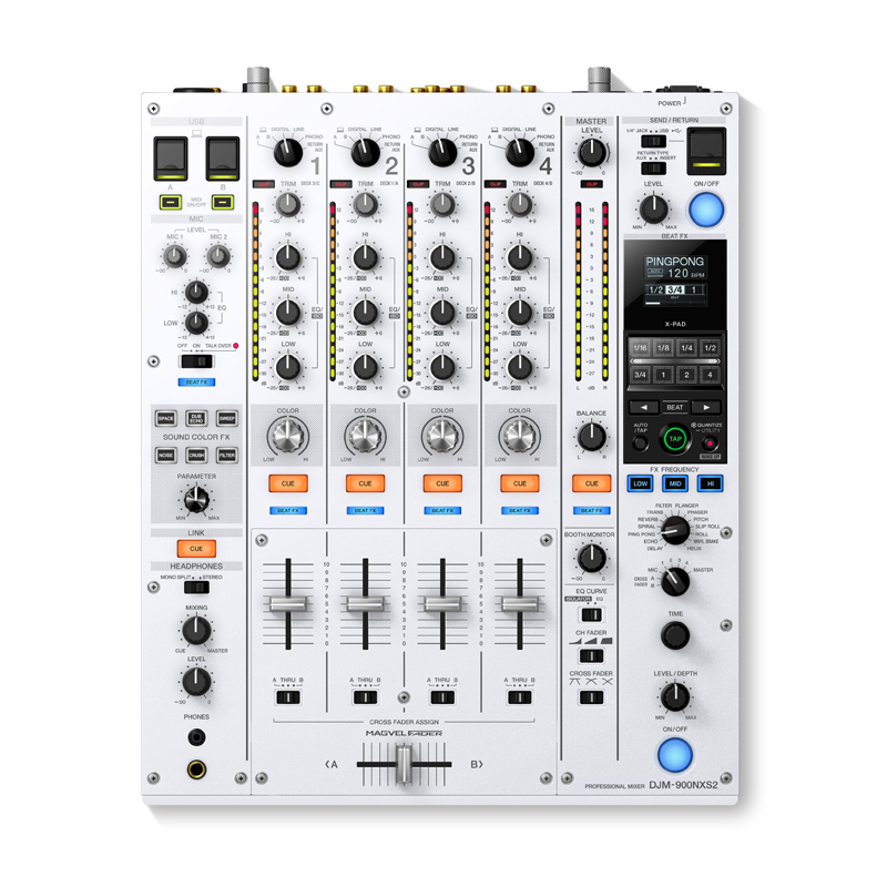 ست دی جی پایونیر Pioneer SET 2000NXS2 + Mixer 900NXS2 White