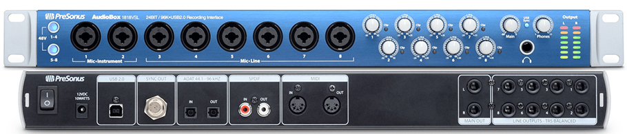 Presonus AudioBox 1818VSL کارت صدا