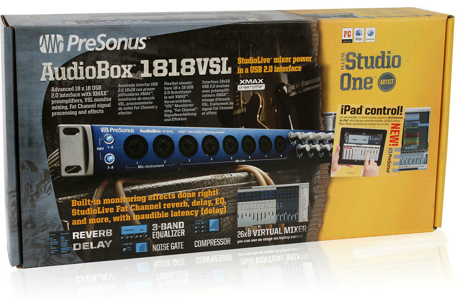 Presonus AudioBox 1818VSL کارت صدا