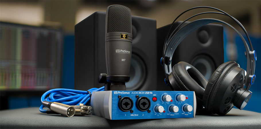 پکیج کارت صدا Presonus AudioBox 96 Studio Ultimate