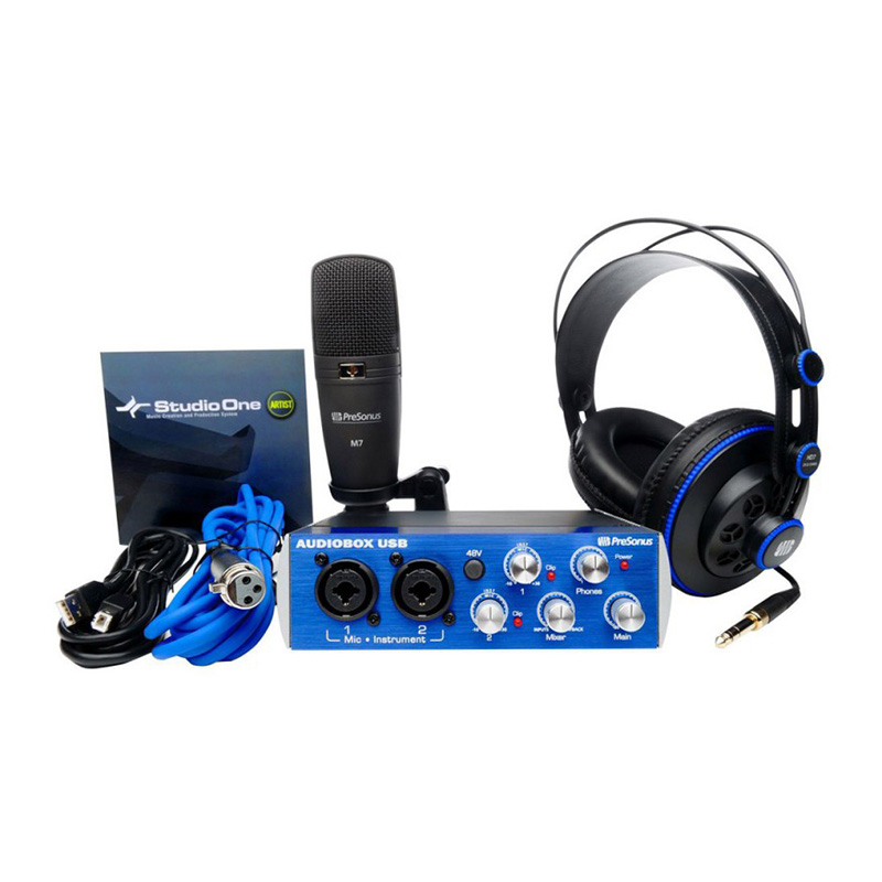 کارت صدا و پکیج استودیو پریسونوس Presonus AudioBox Studio