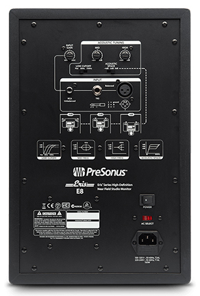 Presonus Eris E8 اسپیکر مانیتورینگ