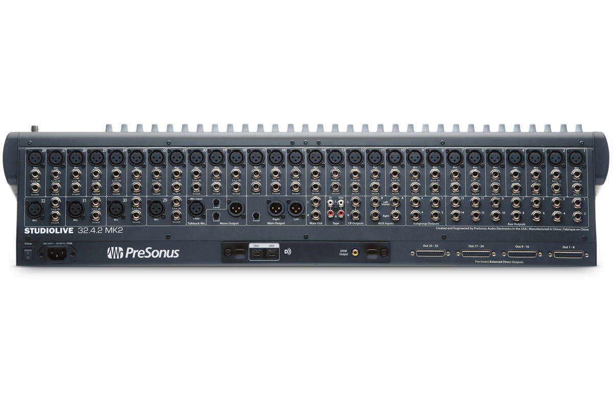 میکسر صدا پریسونوس Presonus StudioLive 32.4.2AI