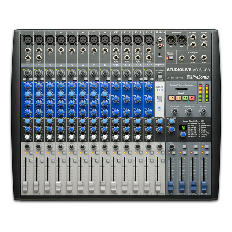 میکسر صدا پریسونوس Presonus StudioLive AR16 USB