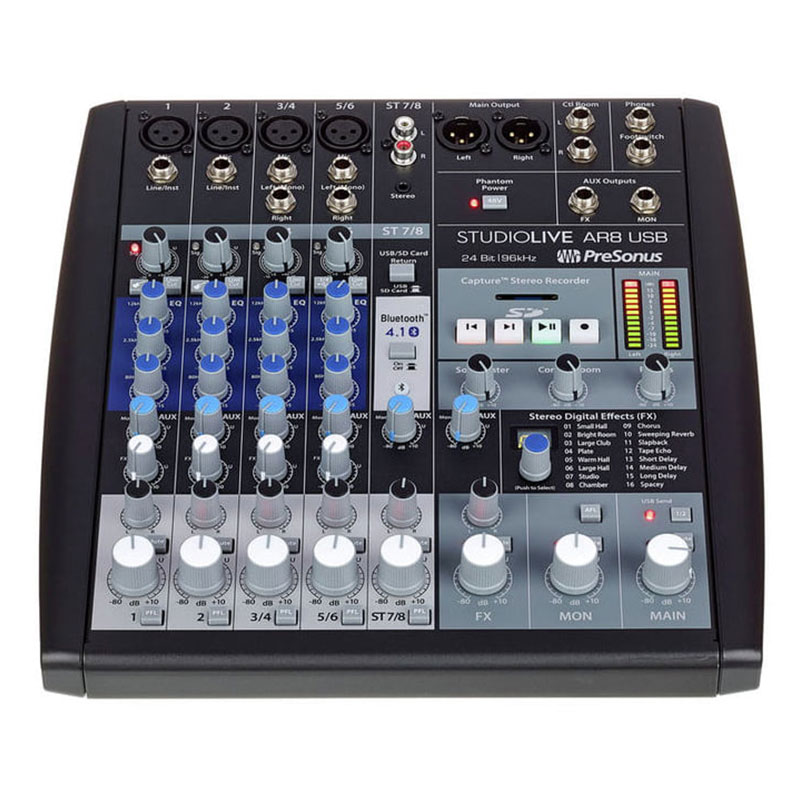 میکسر صدا پریسونوس Presonus StudioLive AR8 USB