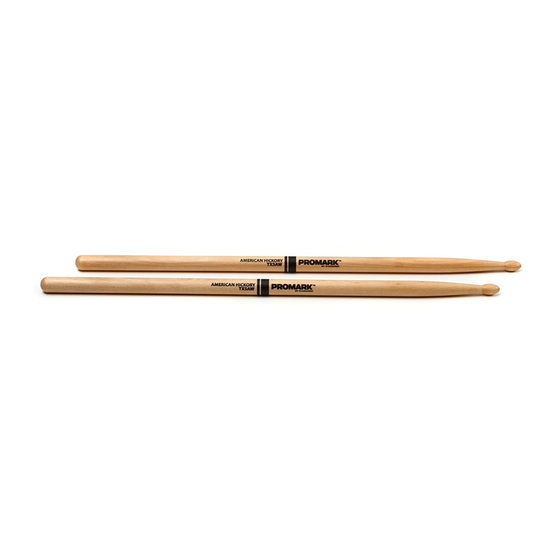 قیمت خرید فروش درام استیک پرومارک Promark TX5AW - 5A Wood Tip Hickory Drumsticks
