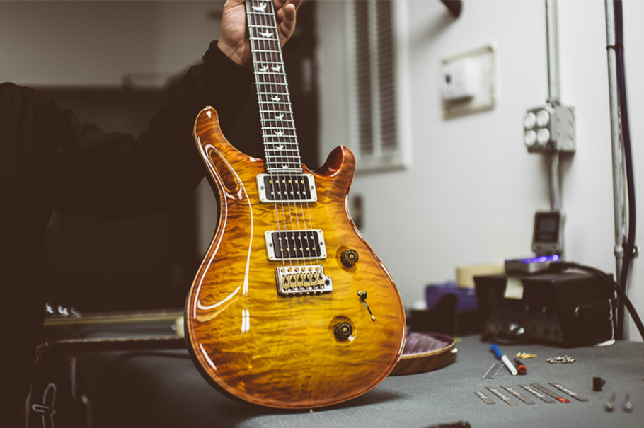  گیتار الکتریک  PRS SE Custom 24 30th Anniversary-Cherry Sunburst
