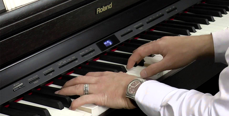 Roland HP504-CB پیانو دیجیتال