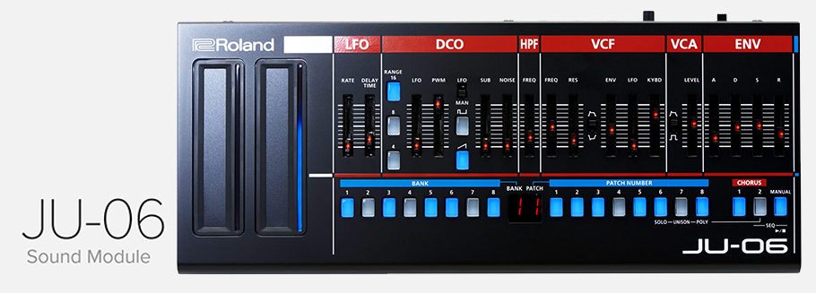 Roland JU-06 سینتی سایزر