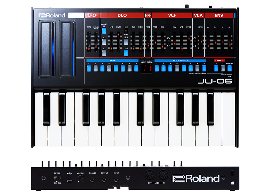 Roland JU-06 سینتی سایزر