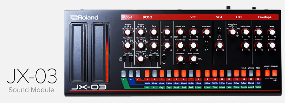 Roland JX-03 سینتی سایزر