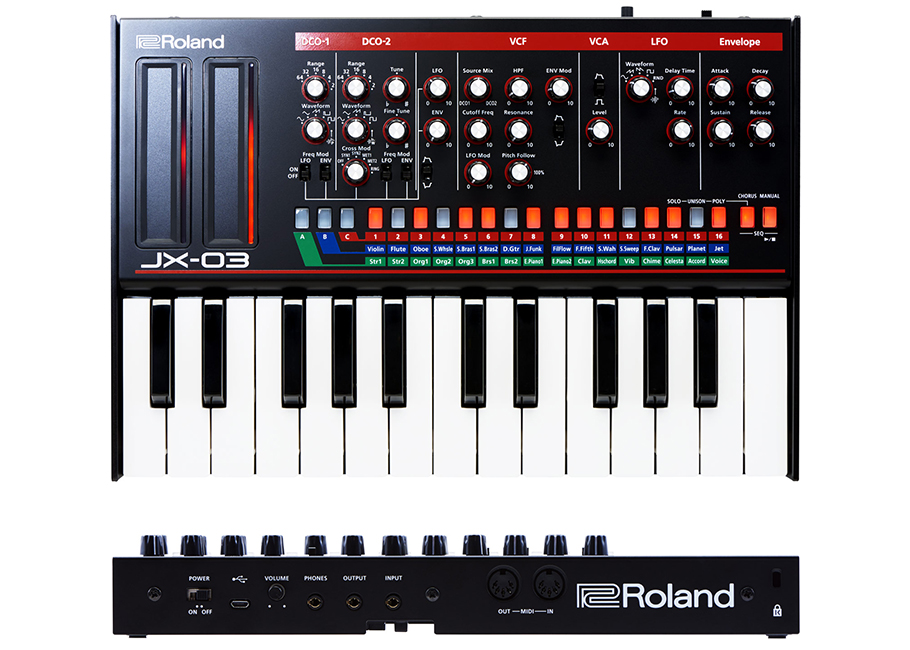 Roland JX-03 سینتی سایزر