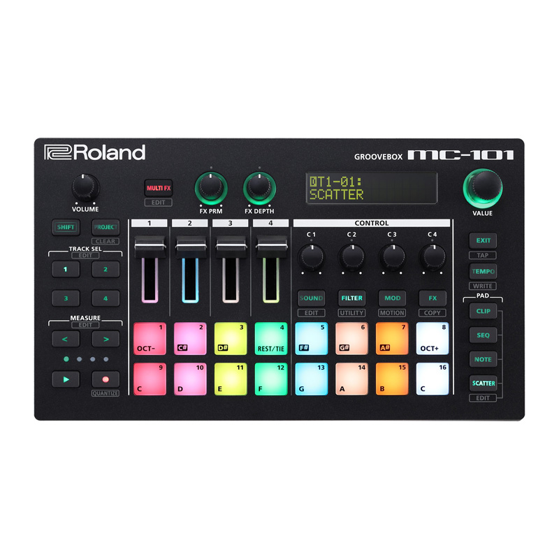قیمت خرید فروش سینتی سایزر رولند Roland MC 101
