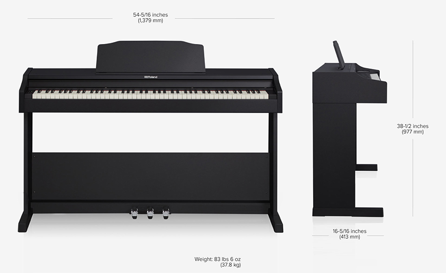 Roland RP102-BK پیانو دیجیتال