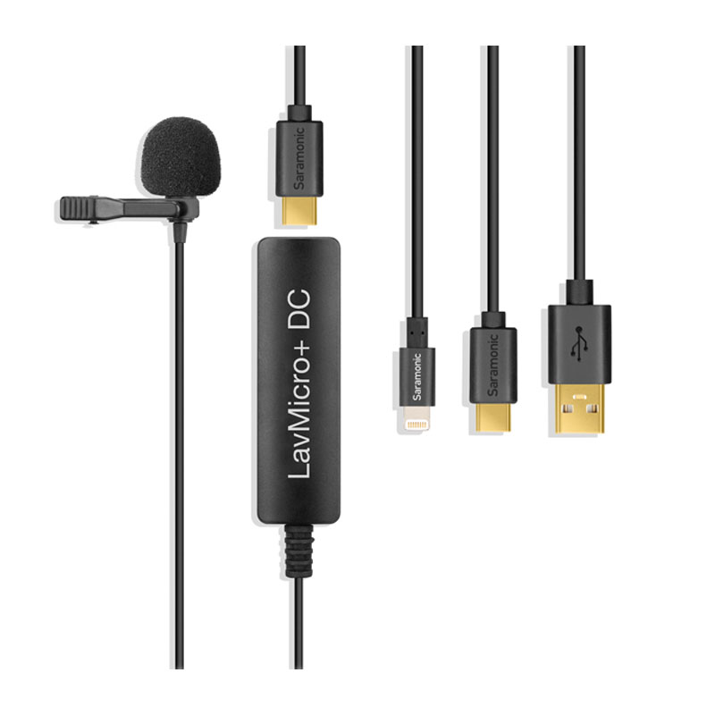 قیمت خرید فروش میکروفن یقه ای سارامونیک Saramonic LavMicro+ DC