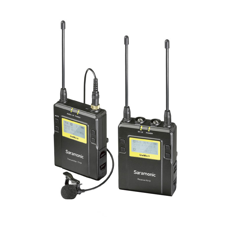 قیمت خرید فروش میکروفن بیسیم سارامونیک Saramonic UwMic9 Kit 1 TX9 + RX9