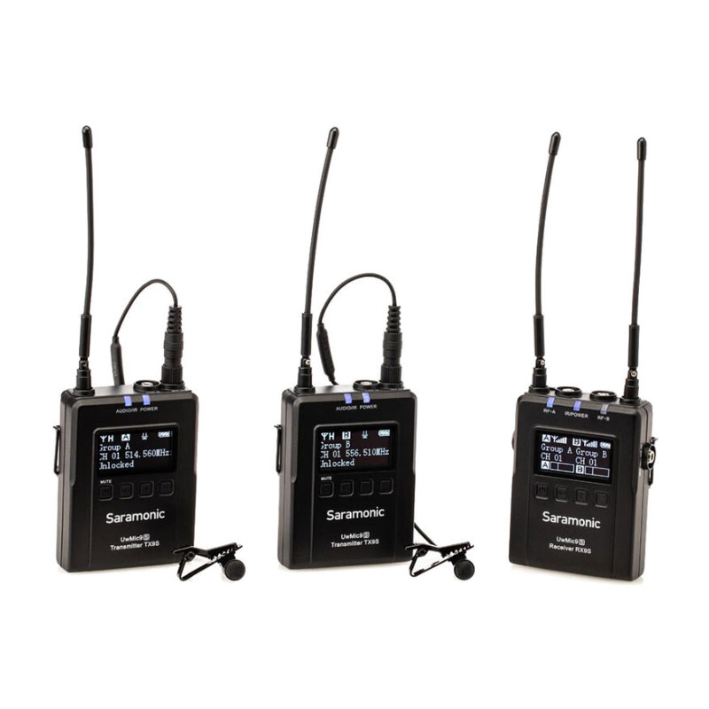 قیمت خرید فروش میکروفن بیسیم سارامونیک Saramonic UwMic9S Kit 2