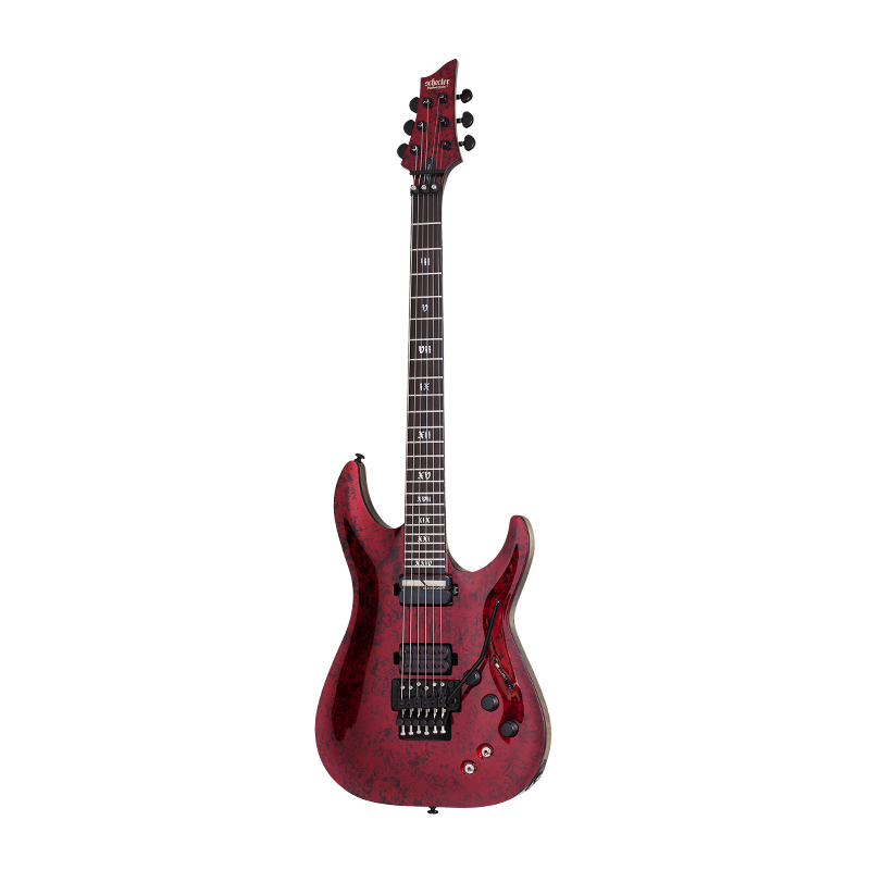قیمت خرید فروش گیتار الکتریک شکتر Schecter C-1 FR S Apocalypse Red Reign SKU #3057