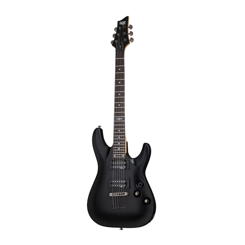 قیمت خرید فروش گیتار الکتریک شکتر Schecter C-1 SGR Midnight Satin Black MSBK SKU #3801