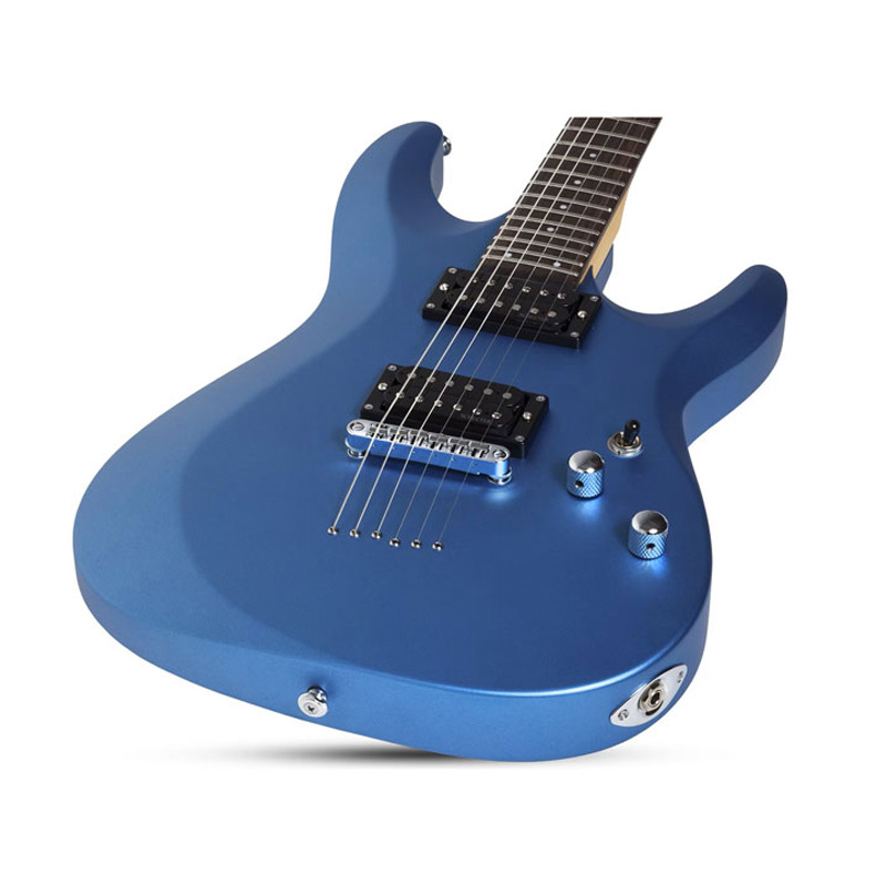 گیتار الکتریک شکتر Schecter C 6 Deluxe Satin Metallic Light Blue