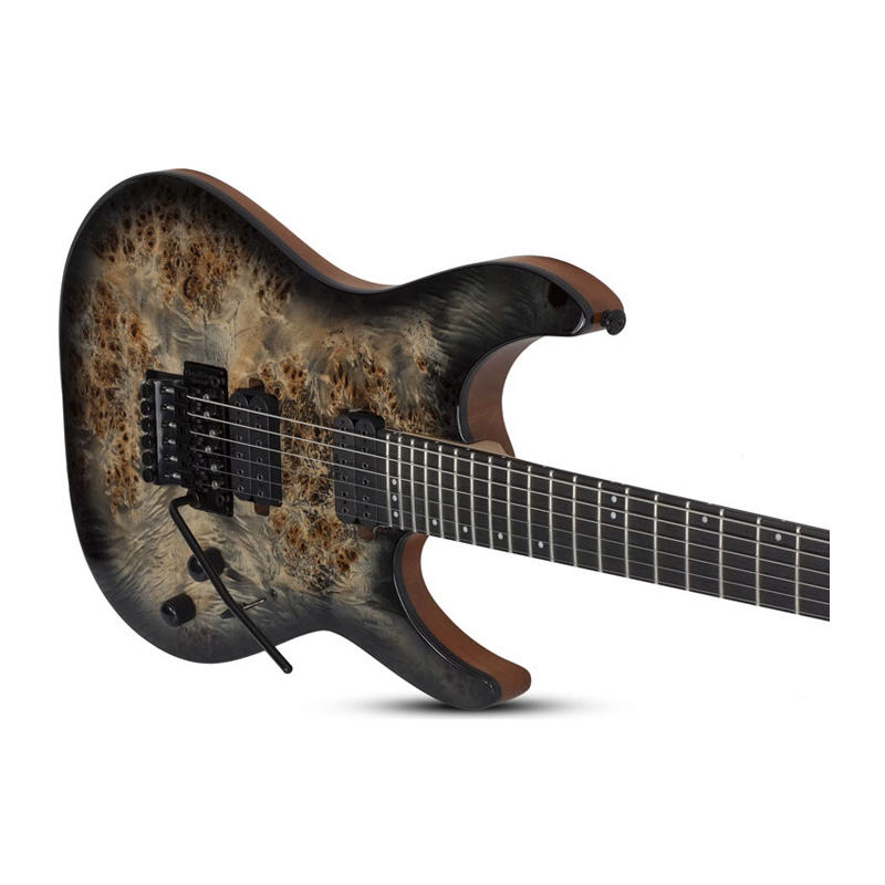 گیتار الکتریک شکتر Schecter C 6 FR Pro Charcoal Burst