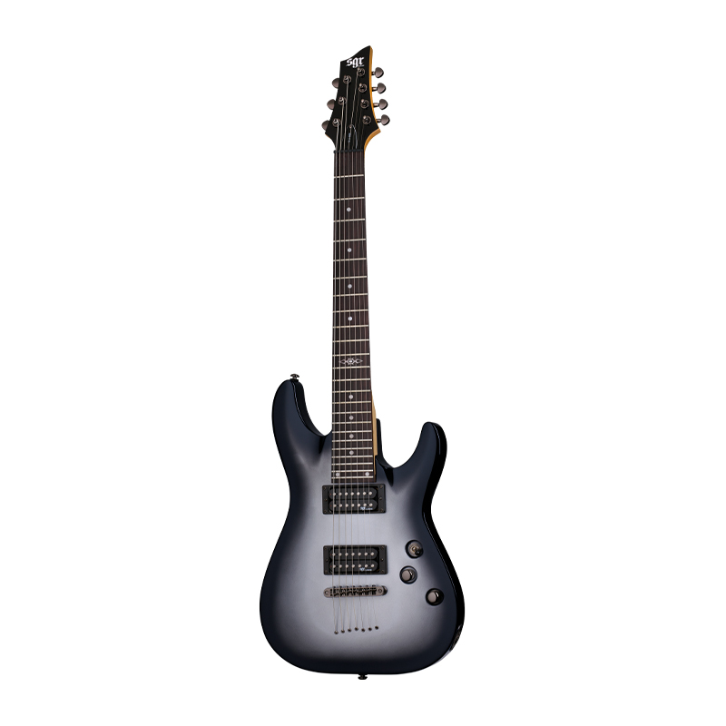 قیمت خرید فروش گیتار الکتریک شکتر Schecter C-7 SGR Silver Burst SVBSKU #792