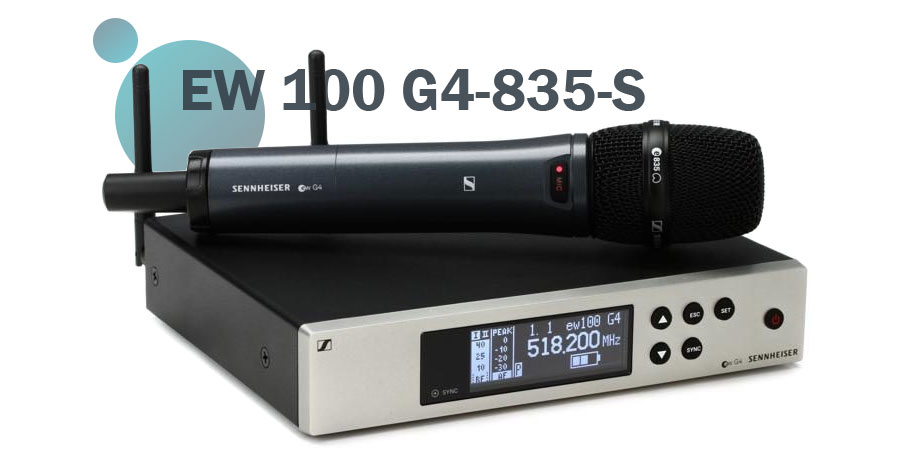 میکروفون بی سیم Sennheiser EW 100 G4-835-S