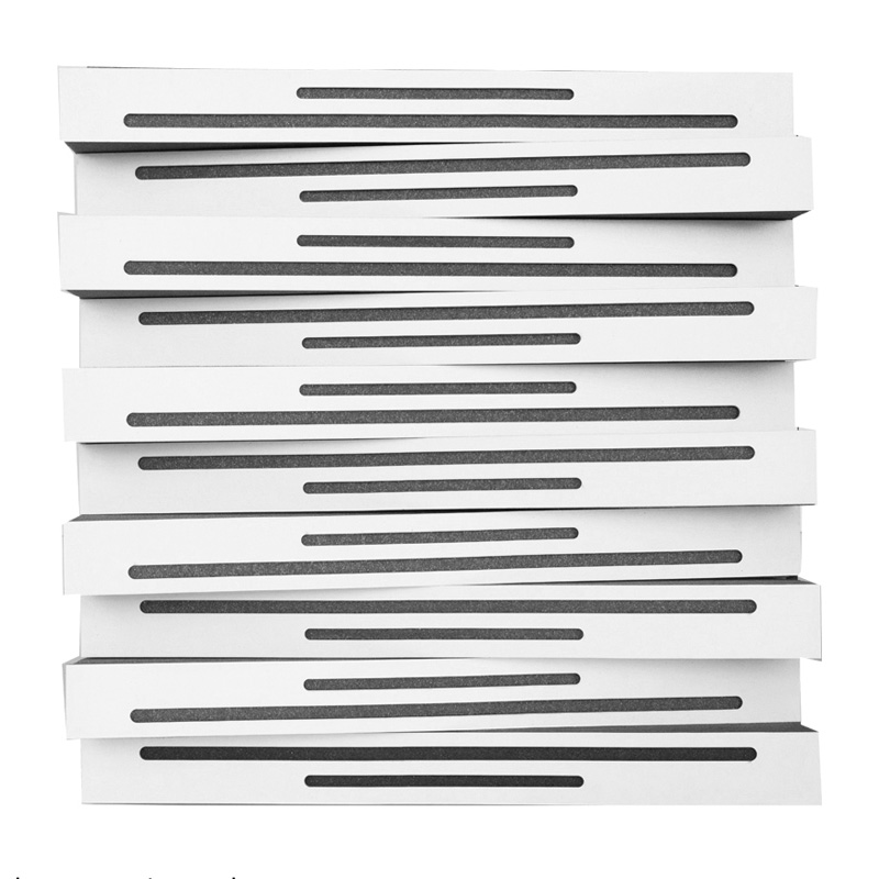 قیمت خرید فروش پنل آکوستیک شاینینگ ساند Shining Sound Wood Plus Panel White