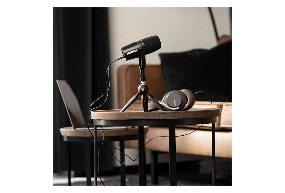 میکروفن یو اس بی Shure MV7 USB Podcast Microphone