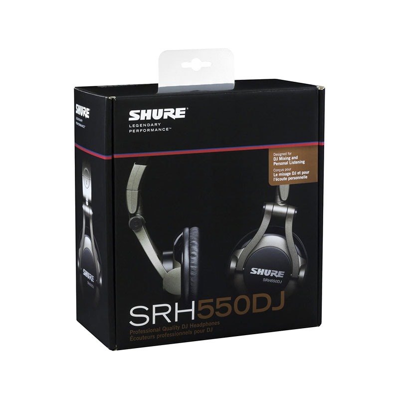 هدفون دی جی شور Shure SRH550DJ
