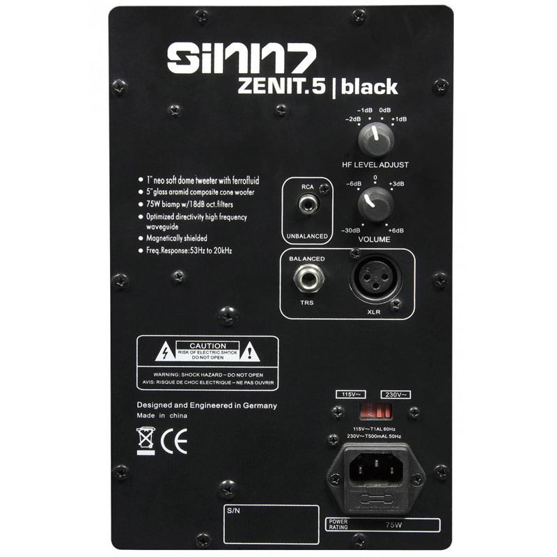 اسپیکر مانیتورینگ سین 7 Sinn7 Zenith 5 Black